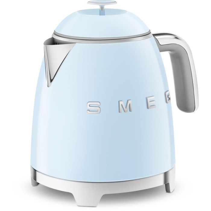 Smeg KLF05PBEU Mini Hervidor de Agua Eléctrico 0.8 L 1400 W Azul Acero Inoxidable Filtrado 6