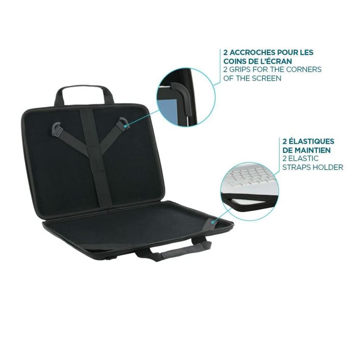 Maletín para Portátil Mobilis 003067 12,5-14" Negro Multicolor 8