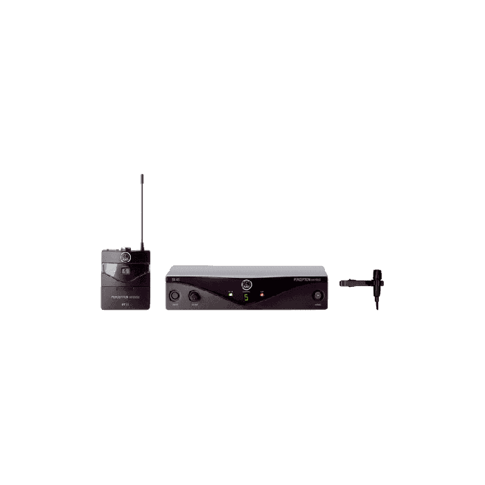 AKG Sistema Inalámbrico UHF B2 con Petaca, Micrófono Lavalier y Receptor