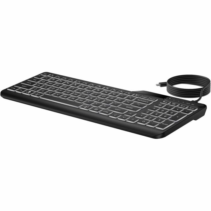 HP 405 Teclado con Cable Retroiluminado LED Blanco Cálido, Multi-dispositivo, 12 Teclas Programables, Teclas Silenciosas 2 HP 405 Teclado con Cable Retroiluminado LED Blanco Cálido, Multi-dispositivo, 12 Teclas Programables, Teclas Silenciosas 2