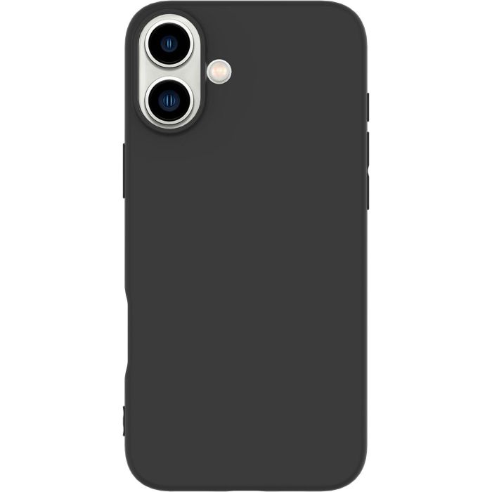 eSTUFF iPhone 16 Plus INFINITE VIENNA TPU Cover - Black - 100% recycled plastic eSTUFF iPhone 16 Plus INFINITE VIENNA TPU Cover - Black - 100% recycled plastic