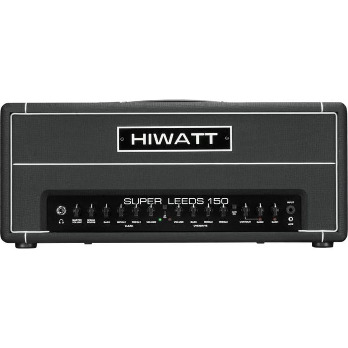 Hiwatt Cabezal Amplificador de Guitarra 150W con Reverb y Bucle de Efectos Transistores EQ 3 Bandas