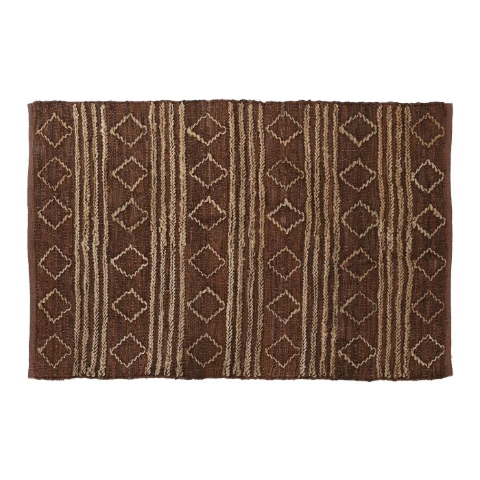 Alfombra Alpino DKD Home Decor Marron 180 x 1 x 120 cm Alfombra Alpino DKD Home Decor Marron 180 x 1 x 120 cm