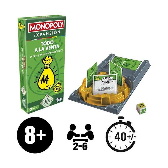 Monopoly Expansión Todo A La Venta G0720 Hasbro 5 Monopoly Expansión Todo A La Venta G0720 Hasbro 5