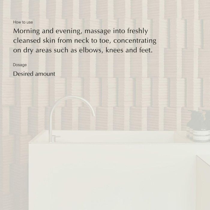 Aesop REJUVENATE INTENSIVE Bálsamo Corporal 500 ml – Hidratante para Piel Seca y Deshidratada con Macadamia y Sándalo 2 Aesop REJUVENATE INTENSIVE Bálsamo Corporal 500 ml – Hidratante para Piel Seca y Deshidratada con Macadamia y Sándalo 2