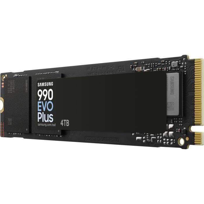 Disco SSD Samsung 990 EVO Plus 4TB/ M.2 2280 PCIe 5.0/ Compatible con PS5 y PC/ Full Capacity 2 Disco SSD Samsung 990 EVO Plus 4TB/ M.2 2280 PCIe 5.0/ Compatible con PS5 y PC/ Full Capacity 2
