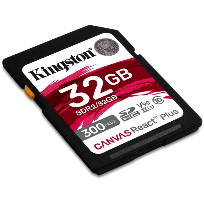 Tarjeta de Memoria Micro SD con Adaptador Kingston SDR2/32GB 32 GB SDXC UHS-II 8K Ultra HD (Reacondicionado A) 1 Tarjeta de Memoria Micro SD con Adaptador Kingston SDR2/32GB 32 GB SDXC UHS-II 8K Ultra HD (Reacondicionado A) 1