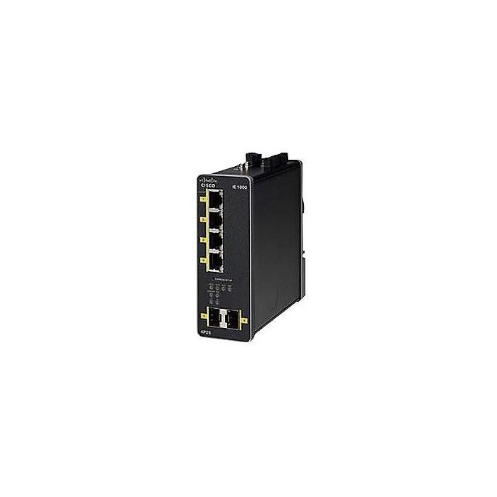 Cisco IE 1000-4P2S-LM Switch gestionado Gigabit Ethernet PoE con 4 puertos RJ-45 y 2 ranuras SFP