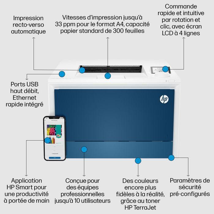 HP Impresora Color LaserJet Pro 4202dn Rápida y Fácil de Configurar 4