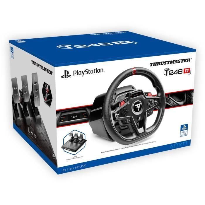 Volante para PC - THRUSTMASTER - T248R - Ergonómico y versátil - 280 mm - Negro 5 Volante para PC - THRUSTMASTER - T248R - Ergonómico y versátil - 280 mm - Negro 5