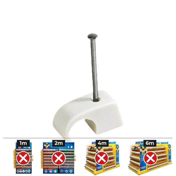 Celo Plastigrap Multidiámetro MPLG Ø4-5-6 mm Blanco Caja 200 uds