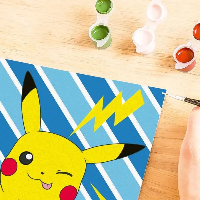 Ravensburger Kit de Pintura por Números CreArt Kids Pikachu Lightning Bolt 25905 (18 x 24 cm), a partir de 7 años 5