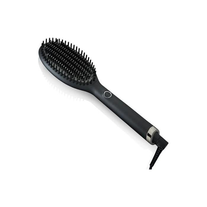 ghd Glide Hot Brush, Cepillo Eléctrico Alisador de Pelo, Color Negro