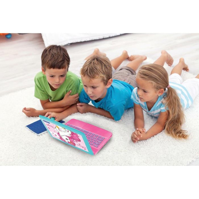 Lexibook Ordenador portátil Bilingüe Unicornio con 124 Actividades Inglés y Español para Niños +3 Años 2 Lexibook Ordenador portátil Bilingüe Unicornio con 124 Actividades Inglés y Español para Niños +3 Años 2