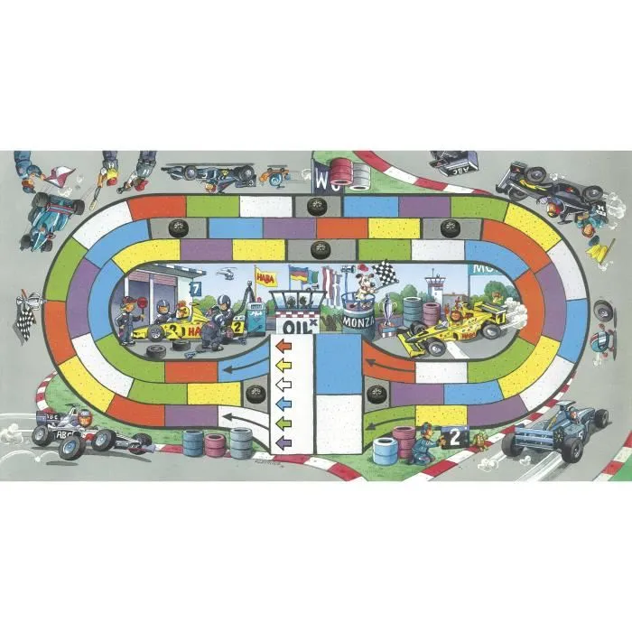 HABA Juego de carreras de mesa Monza 302204 - A partir de 5 años 2