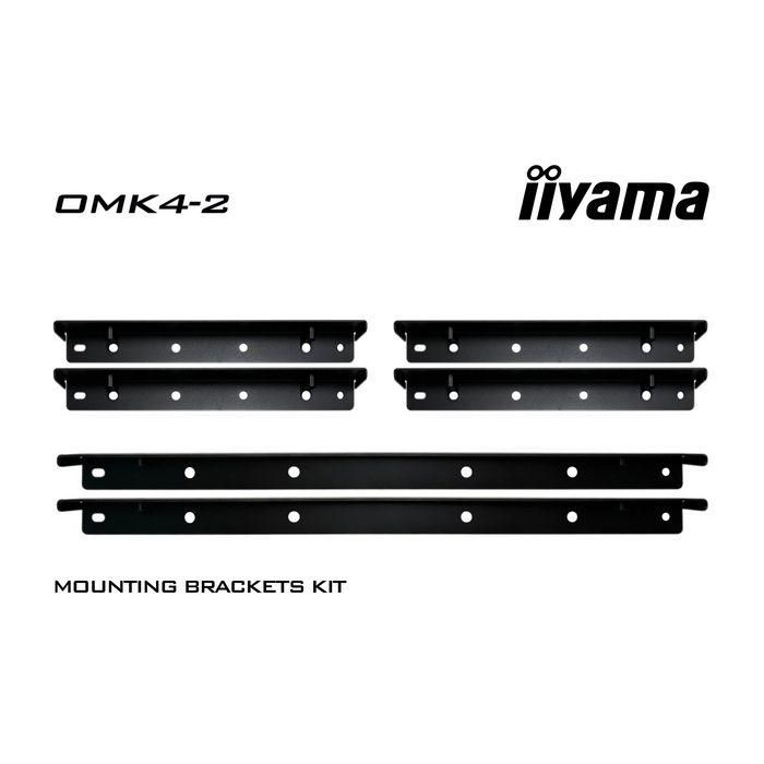 iiyama OMK4-2 Kit de Montaje para Monitores TF4939UHSC-B1AG, TF5539UHSC-B1AG, TF6539UHSC-B1AG