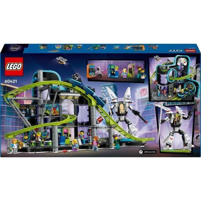 LEGO City 60421 Robot World Parque de Atracciones - Juegos de feria para niños a partir de 8 años 5 LEGO City 60421 Robot World Parque de Atracciones - Juegos de feria para niños a partir de 8 años 5