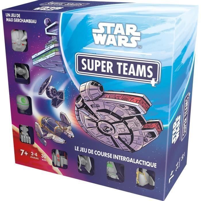 Asmodee ASM3558380126935 Caja de sobre de Star Wars Super Teams EN 1