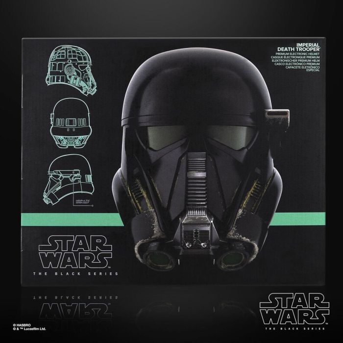 HASBRO Star Wars The Black Series Casco Electrónico Imperial Death Trooper 7