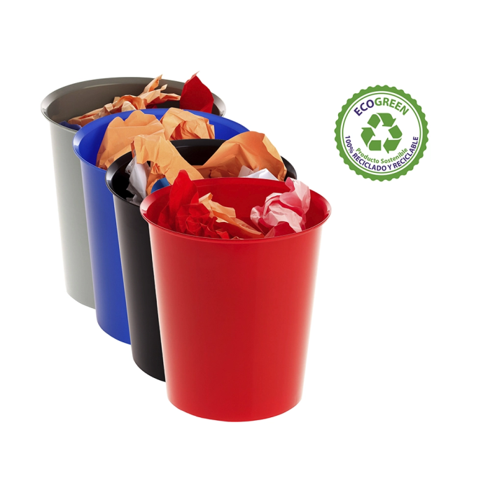 Archivo 2000 Papelera de Plástico 16 Litros 290x310 mm Azul 2