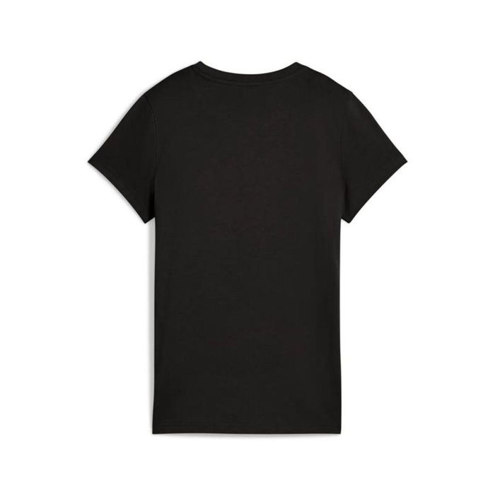 Camiseta de Manga Corta Mujer Puma Essentials Script Negro 8-10 Años 1