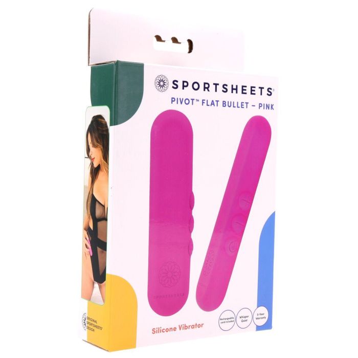 Vibrador Bala Sportsheets Pivot Rosa 1 Vibrador Bala Sportsheets Pivot Rosa 1