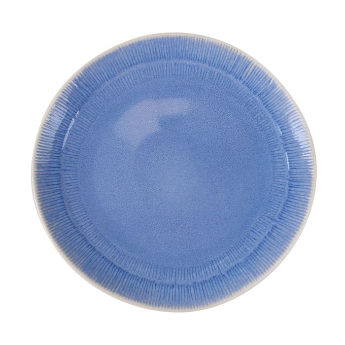 Plato Llano Calobra Azul Ø26.2 cm - Inde (12 Unidades) 2 Plato Llano Calobra Azul Ø26.2 cm - Inde (12 Unidades) 2