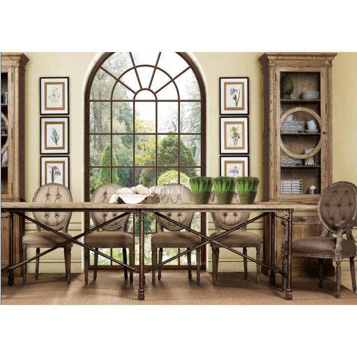 Mesa Comedor Alpino DKD Home Decor Marron Negro 100 x 78 x 300 cm 1 Mesa Comedor Alpino DKD Home Decor Marron Negro 100 x 78 x 300 cm 1