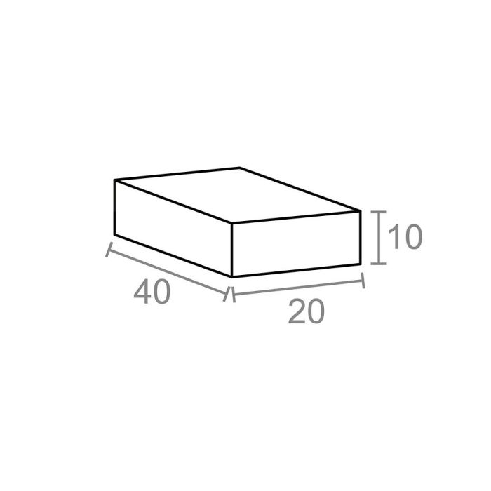 Micel Imán Bloque IM30 Neodimio Níquel Rectangular 40 x 20 x 10 mm 1 Micel Imán Bloque IM30 Neodimio Níquel Rectangular 40 x 20 x 10 mm 1