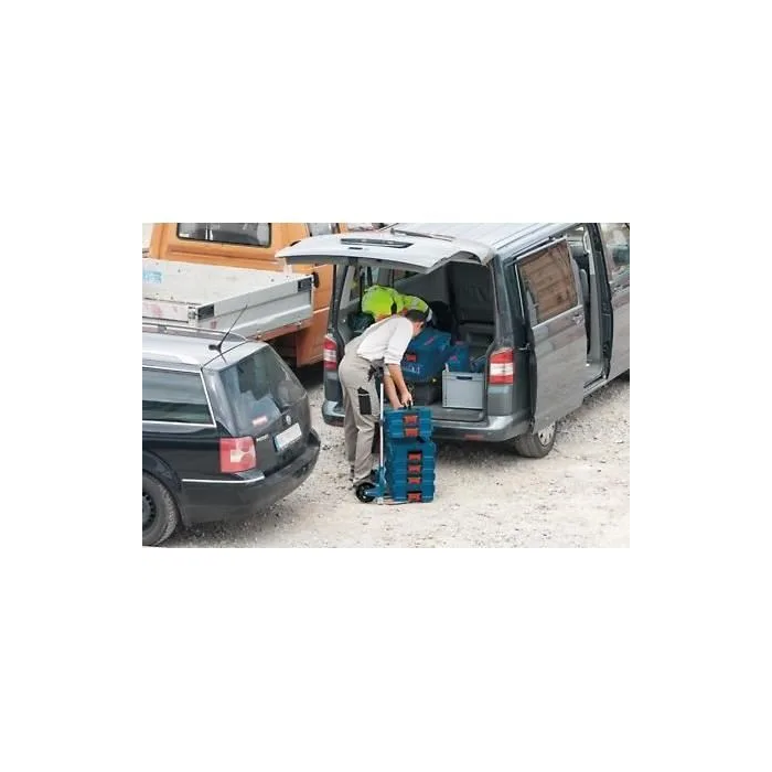 Bosch Professional Carretilla de transporte plegable para L-Boxx, capacidad de suelo 125 kg - 1600A001SA 2