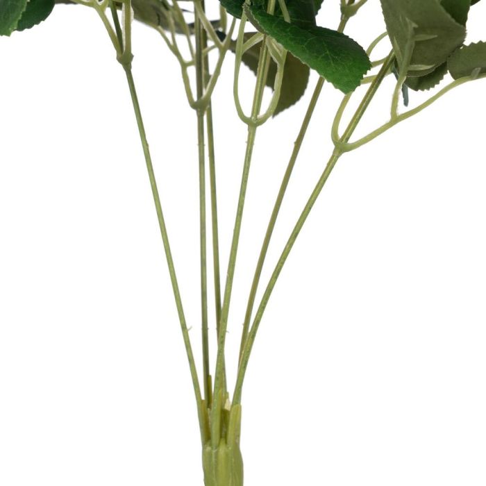 Bouquet Rosas Blanco Pvc-Tejido 43 cm