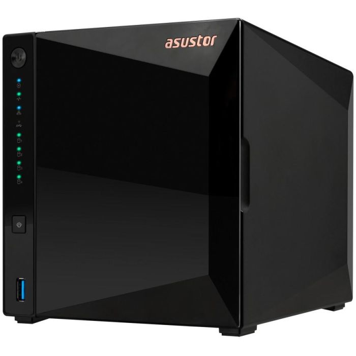 ASUSTOR DRIVESTOR 4 Pro Gen2 AS3304T V2 NAS Ethernet Negro RTD1619B con 2.5 Gigabit Ethernet y 2GB DDR4 RAM para Nube Personal 4 ASUSTOR DRIVESTOR 4 Pro Gen2 AS3304T V2 NAS Ethernet Negro RTD1619B con 2.5 Gigabit Ethernet y 2GB DDR4 RAM para Nube Personal 4