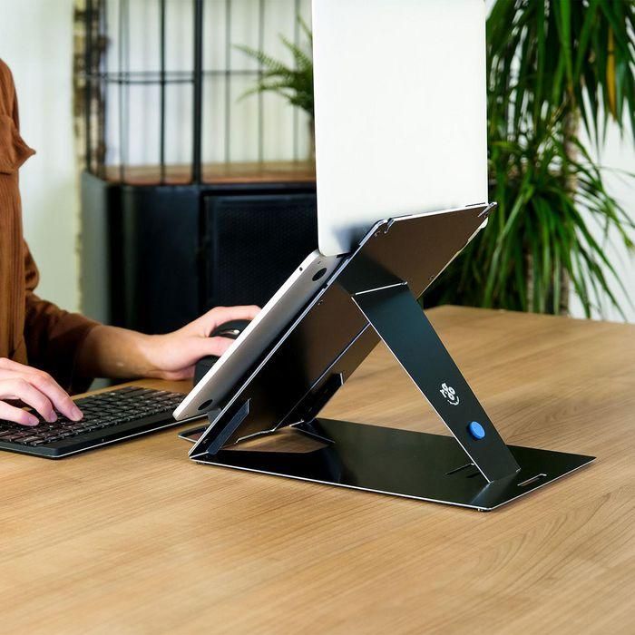 R-Go Tools R-Go Riser Duo, Tablet and Laptop Stand, adjustable, black 2 R-Go Tools R-Go Riser Duo, Tablet and Laptop Stand, adjustable, black 2
