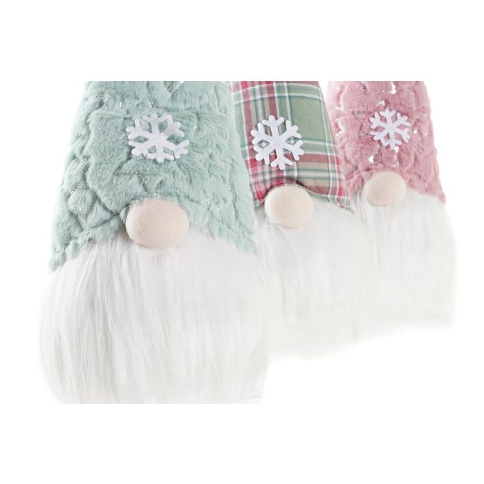 DKD Home Decor Figura Navidad Fantasia Verde Rosa 16 x 54 x 17 cm (3 Unidades) 1 DKD Home Decor Figura Navidad Fantasia Verde Rosa 16 x 54 x 17 cm (3 Unidades) 1