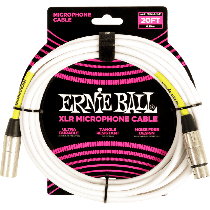 Cable Eb Micrófono Classic Xlr-Xlr Blanco- 6 M Cable Eb Micrófono Classic Xlr-Xlr Blanco- 6 M