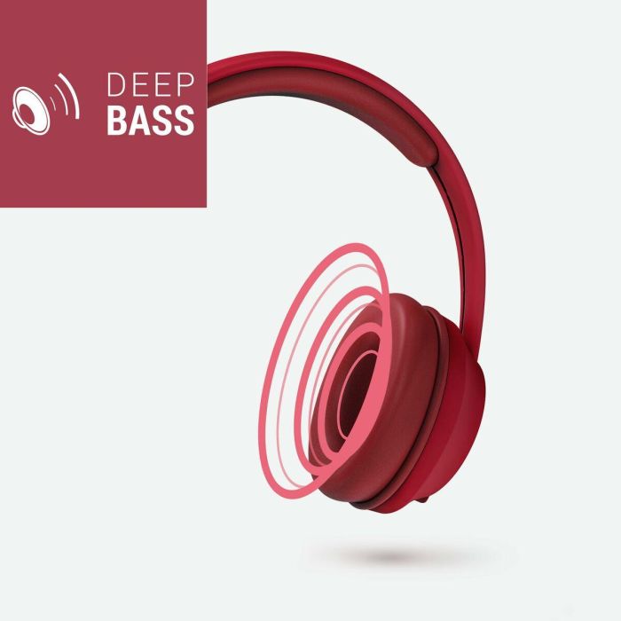 Energy Sistem Auriculares Hoshi Eco Red Bluetooth 5.3 Diadema con Micrófono - 457557 3 Energy Sistem Auriculares Hoshi Eco Red Bluetooth 5.3 Diadema con Micrófono - 457557 3