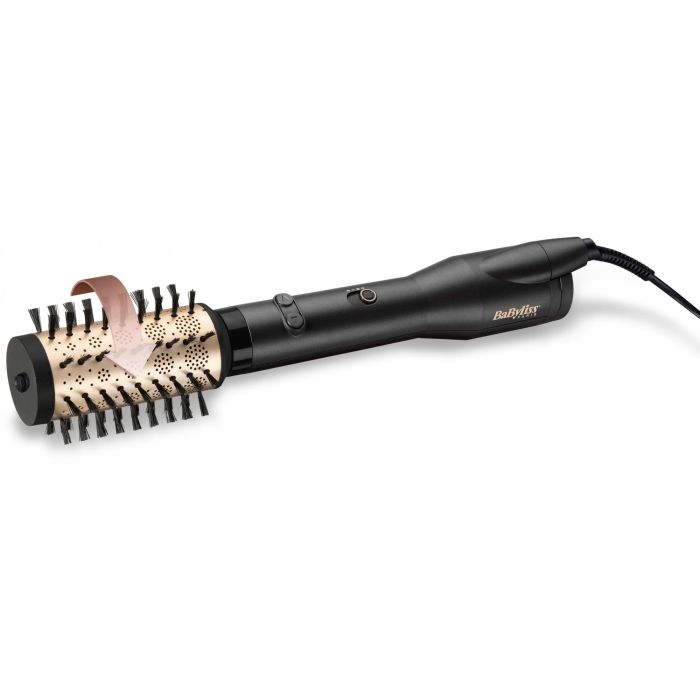 Babyliss AS970E Cepillo de Aire Rotatorio Big Hair Lustre 650W, Iónico con 4 Accesorios para Volumen, Alisar y Puntas 1