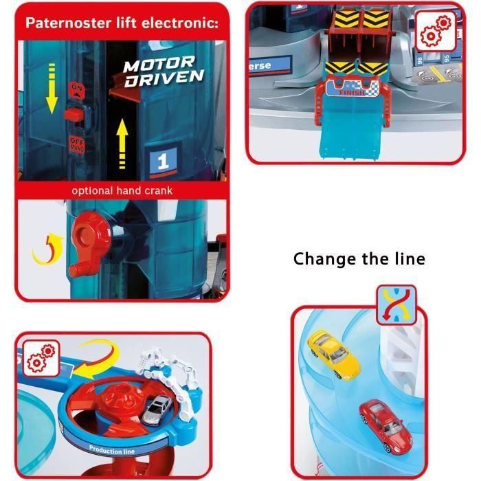 Juguete de garaje - KLEIN - Garage Bosch Car Service Mega Universe - Incluye varios elementos de juego y 5 vehículos. 3 Juguete de garaje - KLEIN - Garage Bosch Car Service Mega Universe - Incluye varios elementos de juego y 5 vehículos. 3