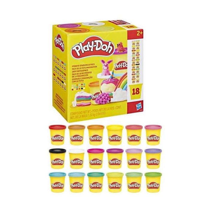 Pack 18 botes play-doh 3 Pack 18 botes play-doh 3