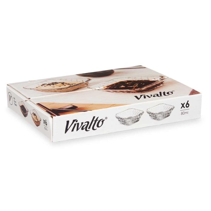 Salsero Vidrio Cuadrado 80Ml Vivalto 8X3CM (72 Unidades) 2 Salsero Vidrio Cuadrado 80Ml Vivalto 8X3CM (72 Unidades) 2