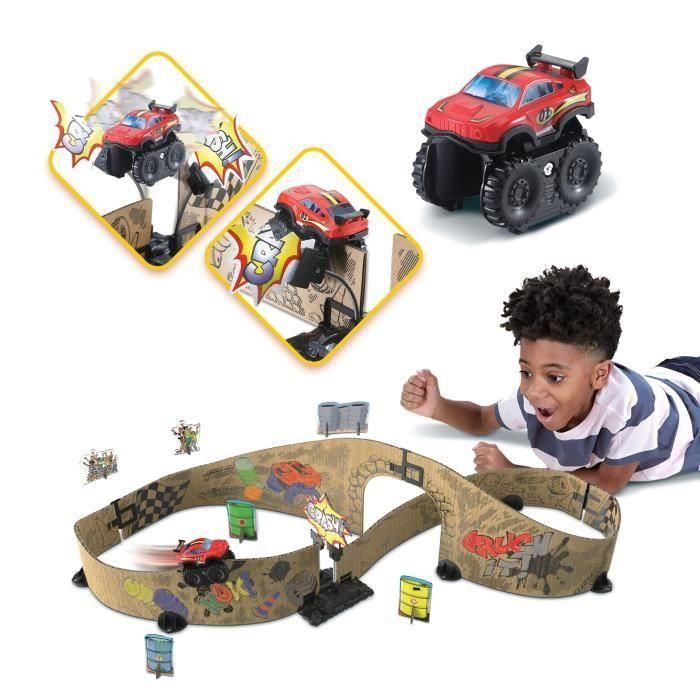 Juego Educativo Vtech Car Board Racer Monster Trucks 5 Juego Educativo Vtech Car Board Racer Monster Trucks 5
