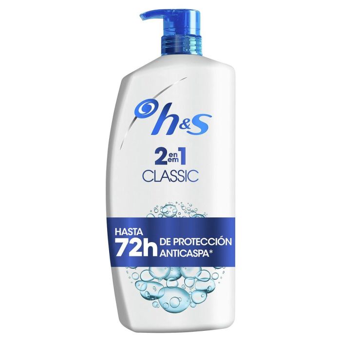 Head & Shoulders CLÁSICO Champú Anticaspa y Acondicionador 2en1, Dosificador 1000 ml