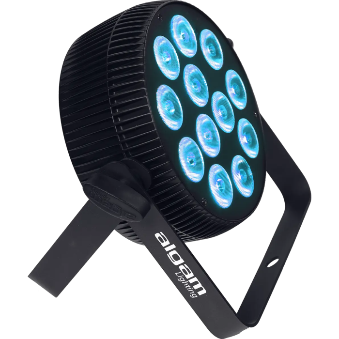 Algamlight Foco Proyector LED RGBW 4-en-1 12x10W Slim 2