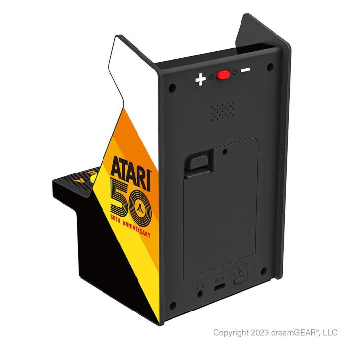 My Arcade Micro Player Atari Consola Retro Portátil 100 Juegos 6,75 Pulgadas Pantalla Color Alta Resolución 1