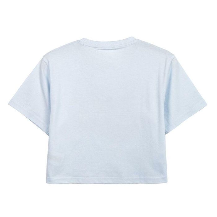 Camiseta de Manga Corta Mujer Stitch Rosa claro 2 Camiseta de Manga Corta Mujer Stitch Rosa claro 2