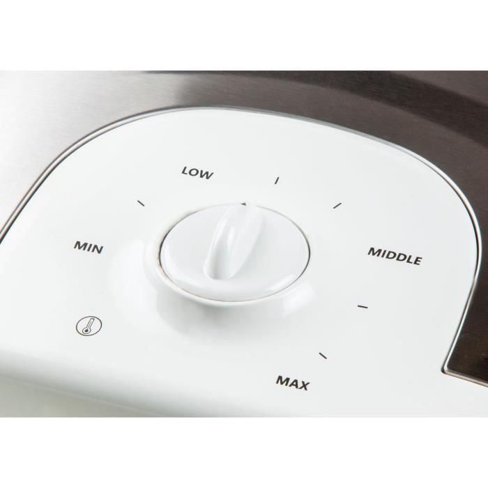 DOMO DO9222W - Gofrera - 900W - 4x7 cm - Revestimiento antiadherente - Termostato regulable - Cierre de seguridad 2 DOMO DO9222W - Gofrera - 900W - 4x7 cm - Revestimiento antiadherente - Termostato regulable - Cierre de seguridad 2