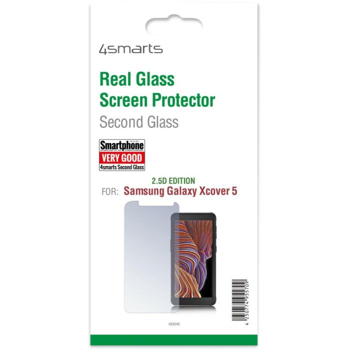 4smarts Second Glass 2.5D fr Samsung Galaxy Xcover 5 1 4smarts Second Glass 2.5D fr Samsung Galaxy Xcover 5 1