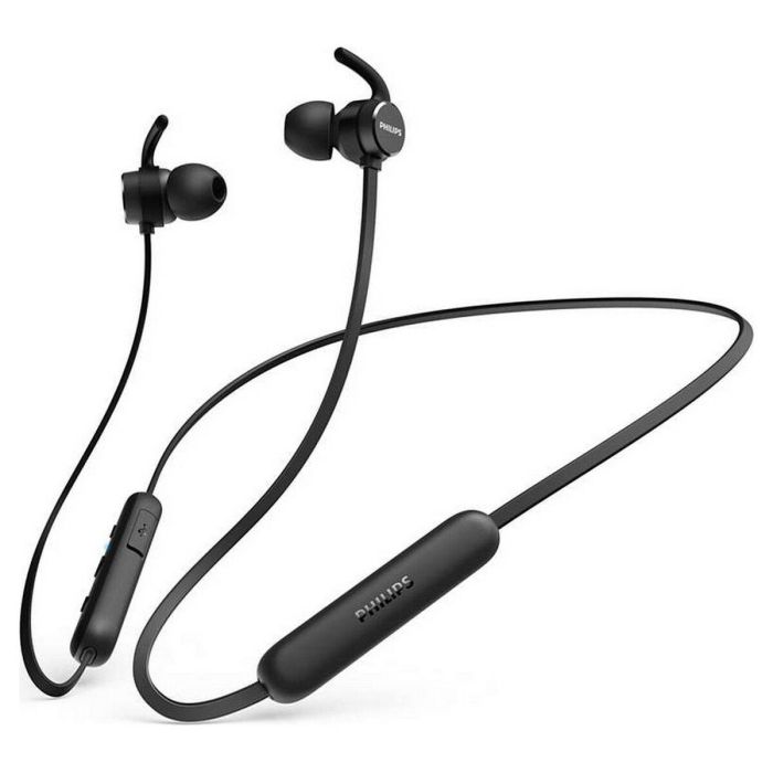 Auriculares con Micrófono Philips Negro Auriculares con Micrófono Philips Negro