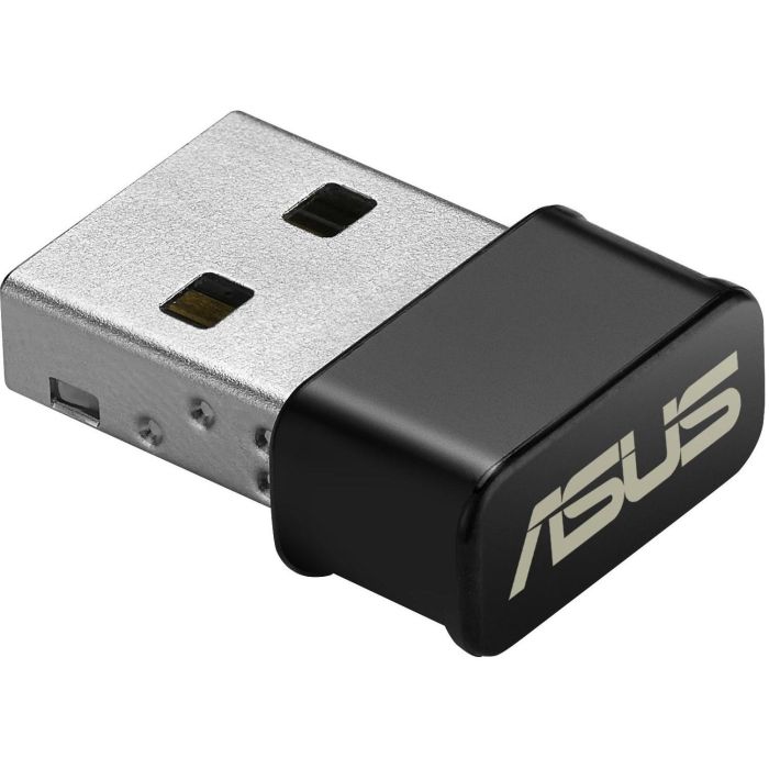 Asus 90IG03P0-BM0R10 Adaptador USB WiFi USB-AC53 Nano AC1200 Dual-Band 802.11ac MU-MIMO Ultra Pequeño para Gaming y Streaming
