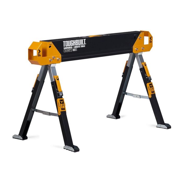 Toughbuilt Tb-c650-2 Pack 2 unid. Caballete mesa de trabajo, estructura 100% acero, capacidad 1180kg 0 Toughbuilt Tb-c650-2 Pack 2 unid. Caballete mesa de trabajo, estructura 100% acero, capacidad 1180kg 0